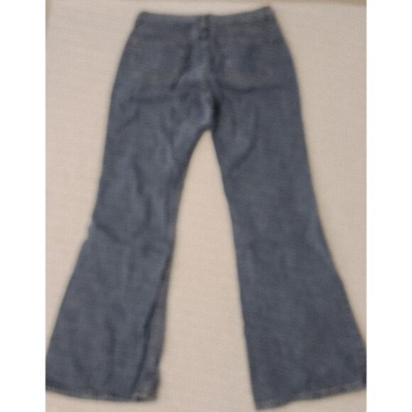 Gap Flare men's womens denim jeans size 10 regular - Picture 6 of 11